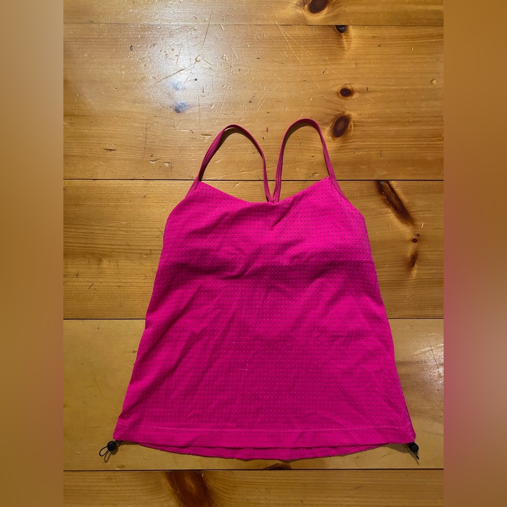 Nike open back athletic tank top